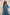 Saral Blue Cotton Dress | Ray-ethnic