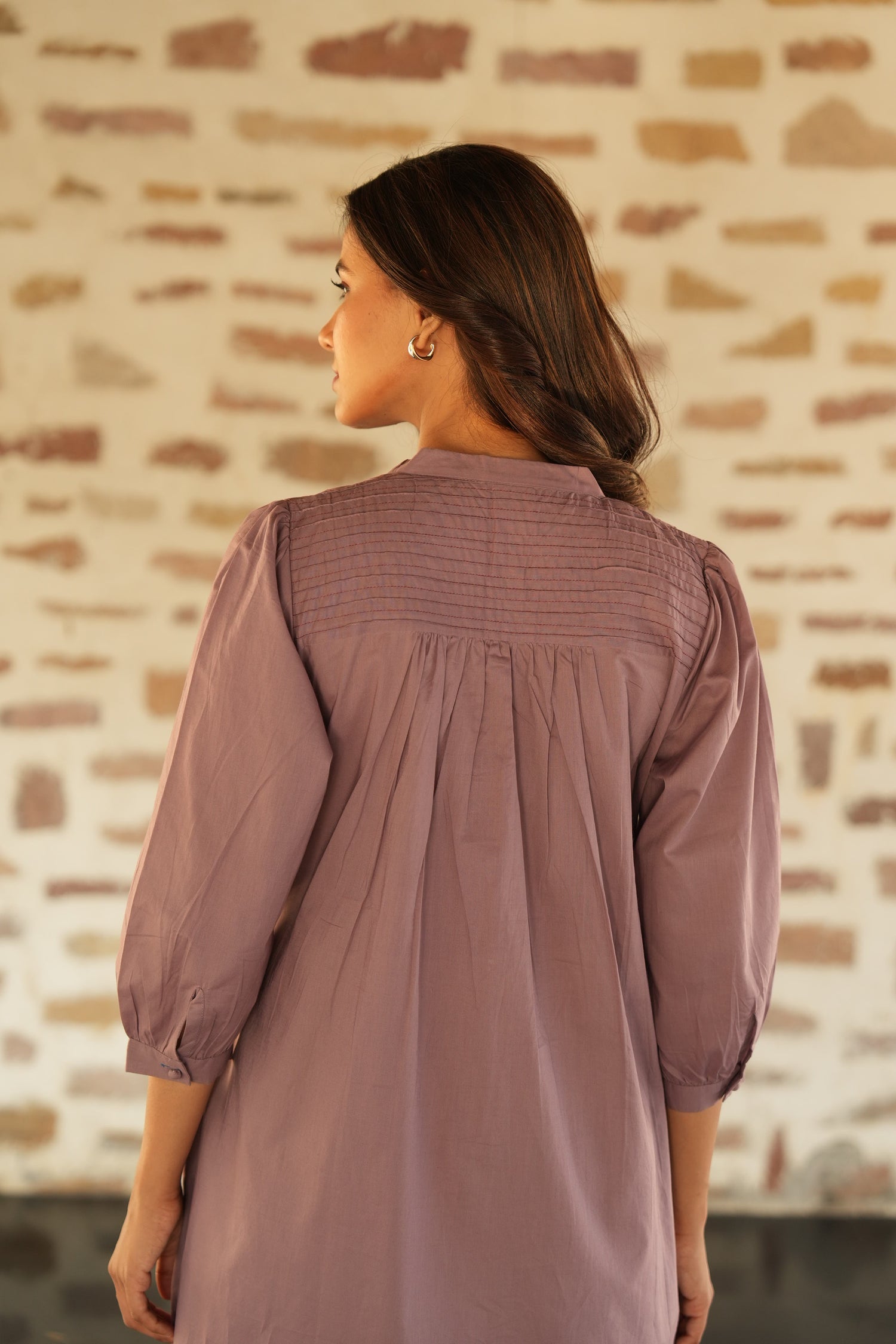 Elegant Pink Cotton Kurta | Saral by Ray-ethnic