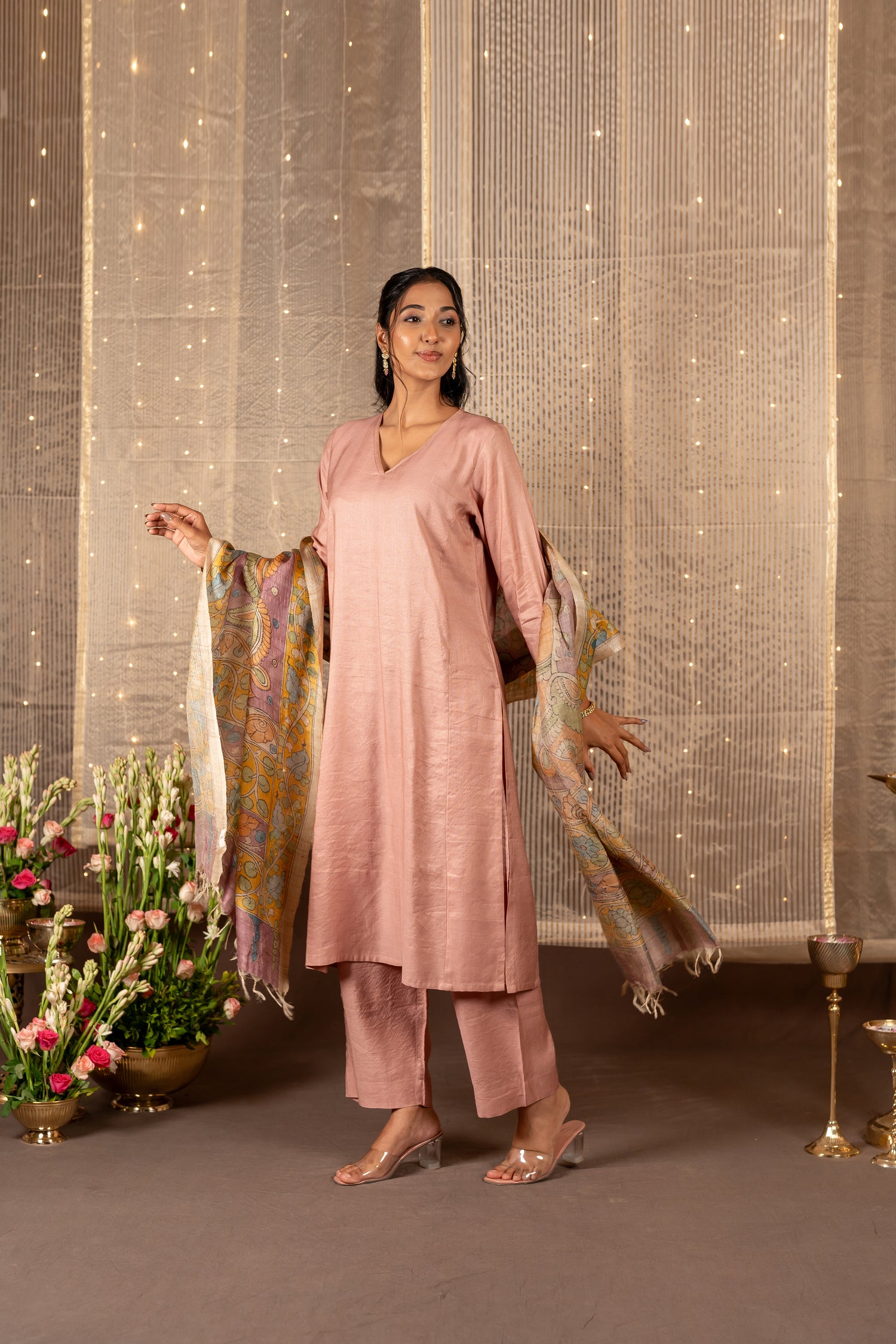 Ray Ethnic The Ira - Silk Tissue Stripe Set of Two