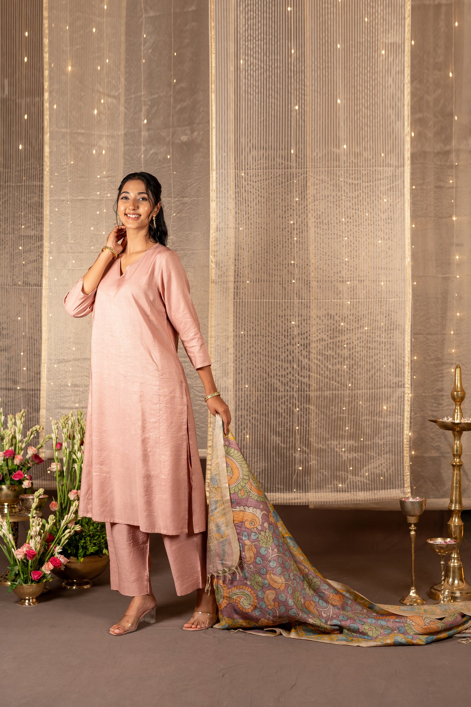 Ray Ethnic The Ira - Silk Tissue Stripe Set of Two