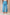 Aqua Blue Women's Cotton Straight Pants with Pockets | Ray Ethnic