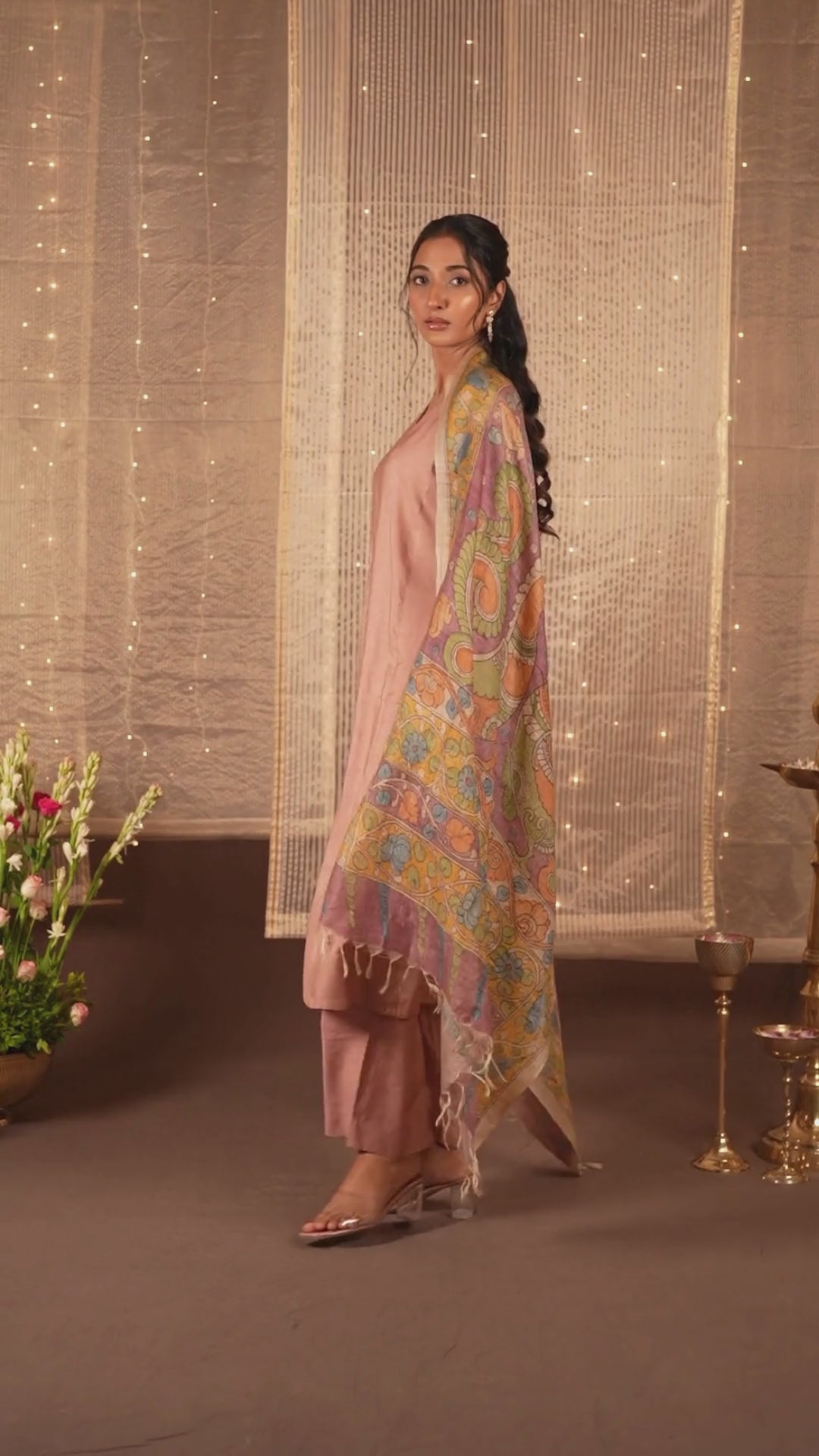 Ray Ethnic The Ira - Silk Tissue Stripe Set of Two