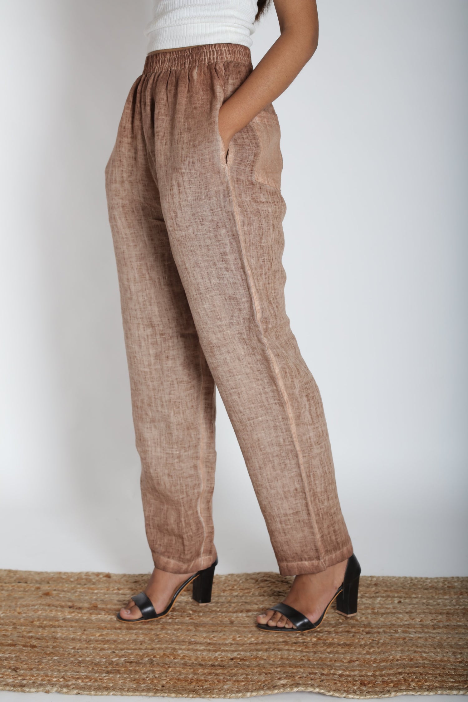 Linen Pants | Ray-Ethnic