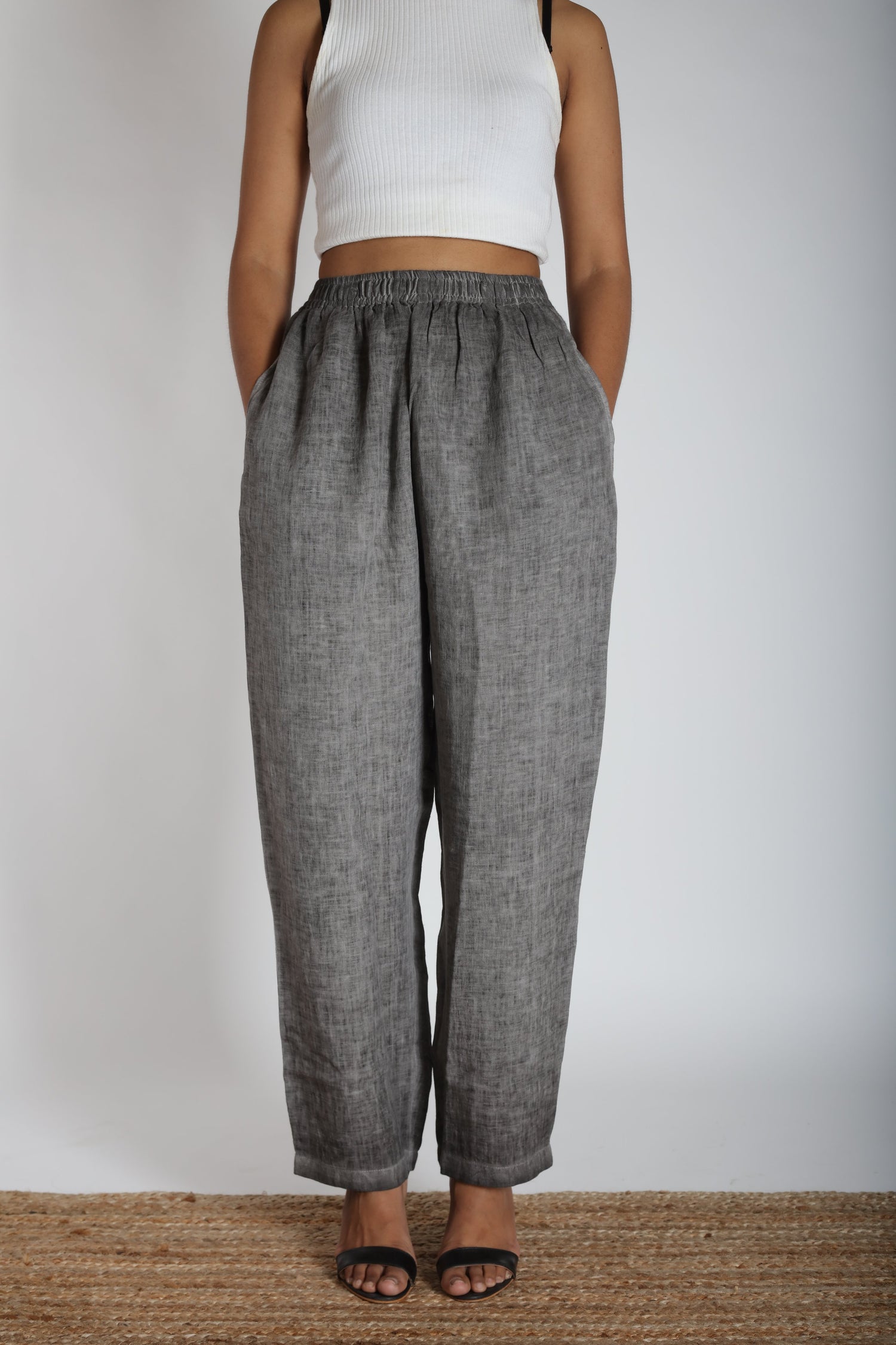 Linen Pants | Ray-Ethnic
