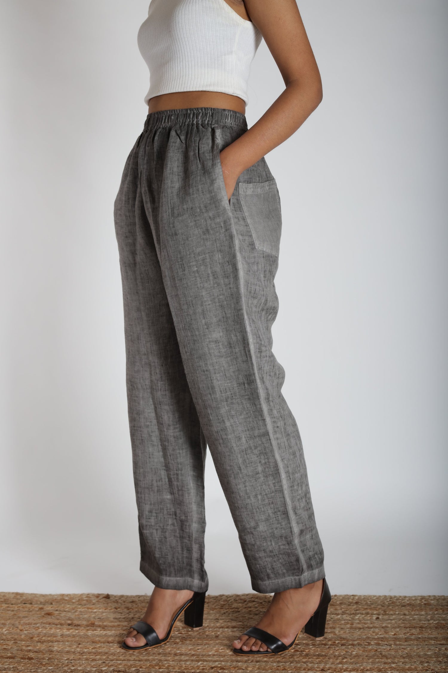 Linen Pants | Ray-Ethnic