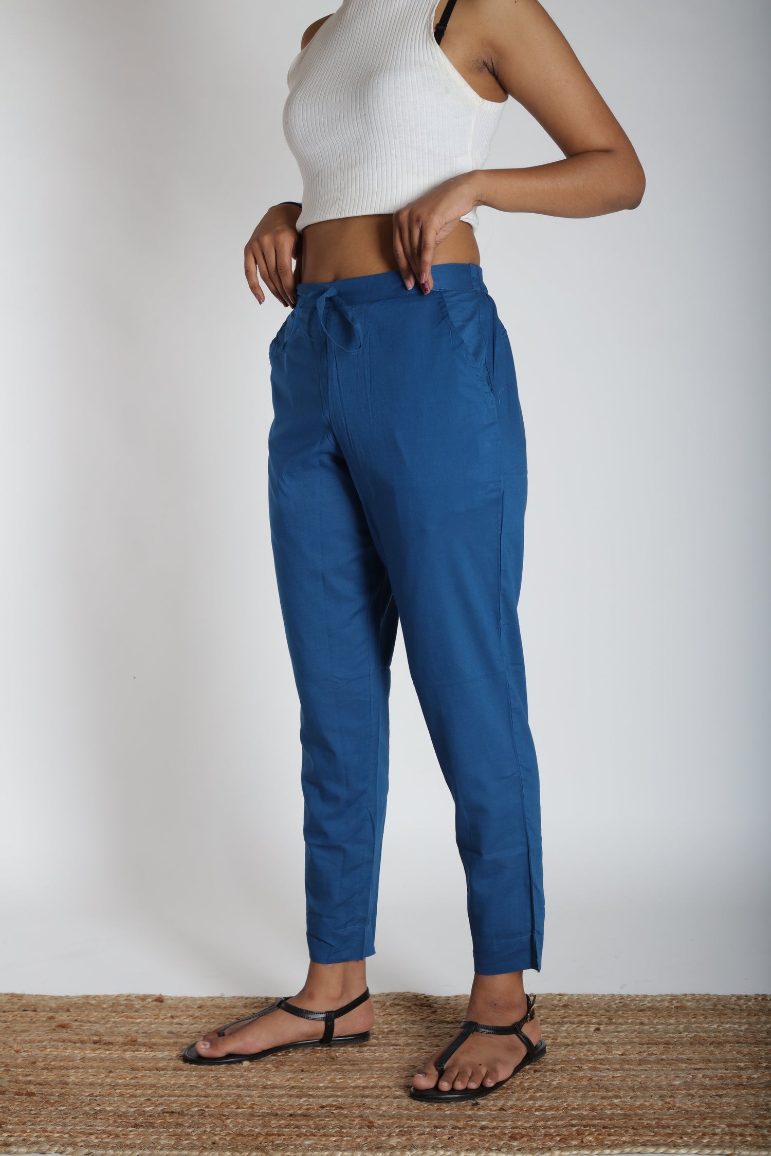 Cotton Pants | Ray-Ethnic