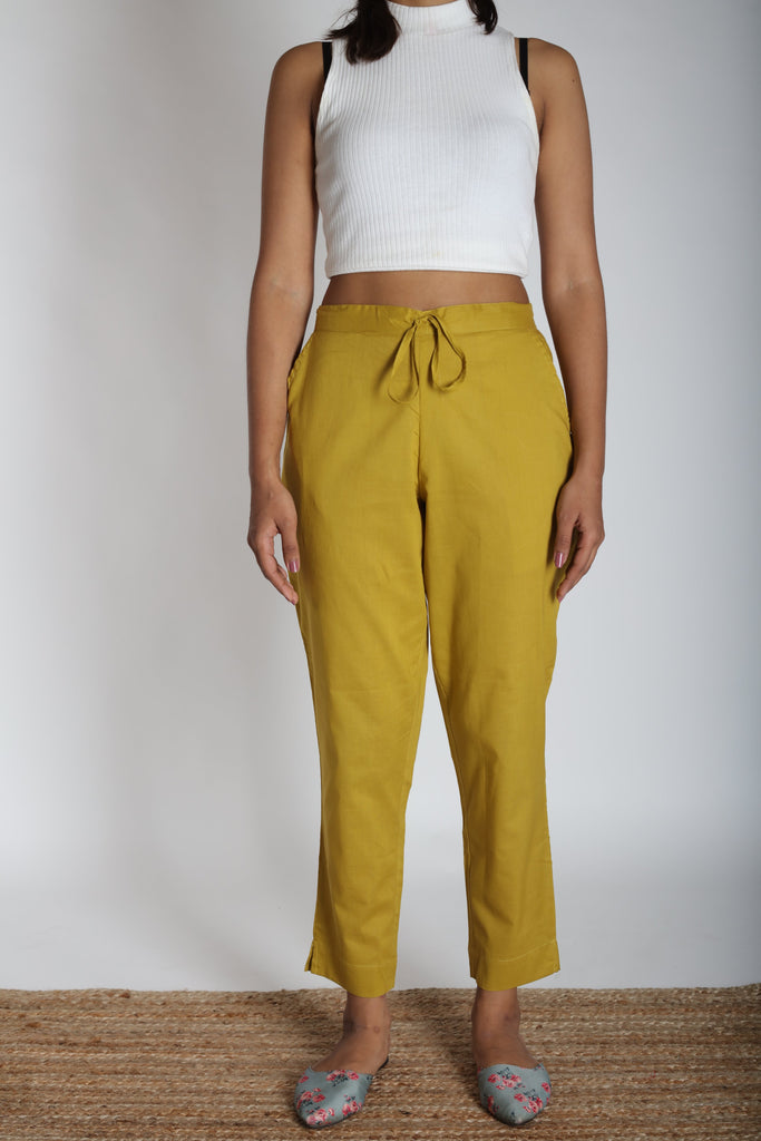 High Waist Yellow Pants – SUPERMINT