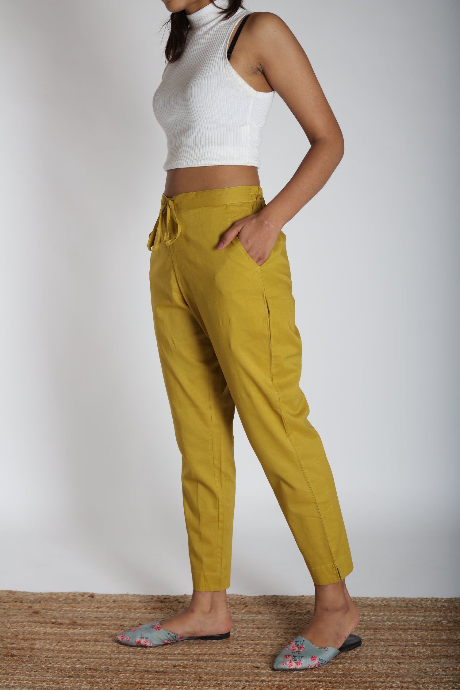 Cotton Pants | Ray-Ethnic