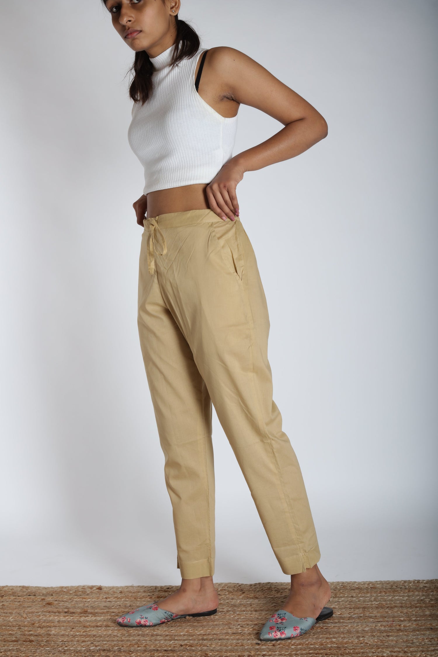 Cotton Pants | Ray-Ethnic