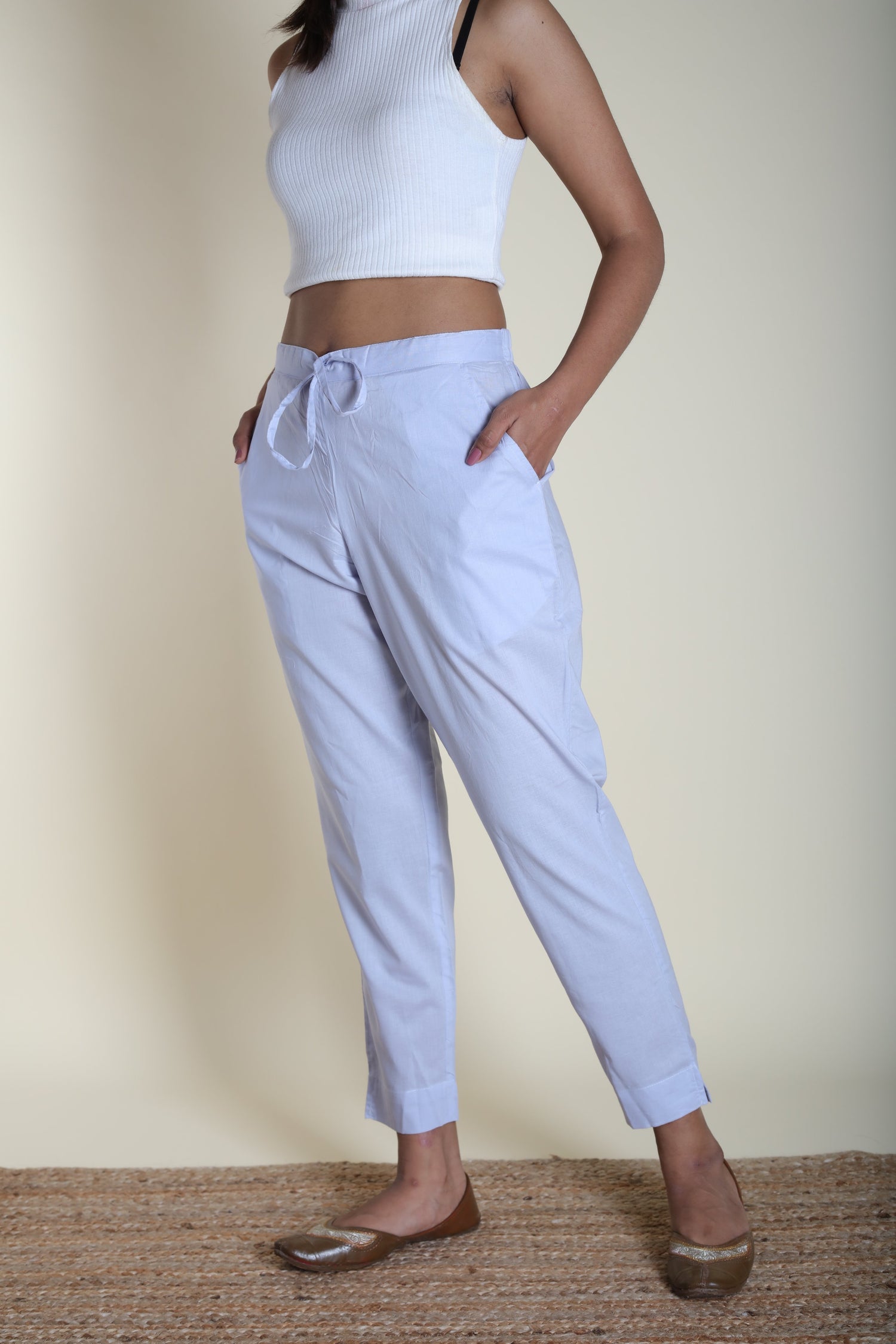 Cotton Pants | Ray-Ethnic