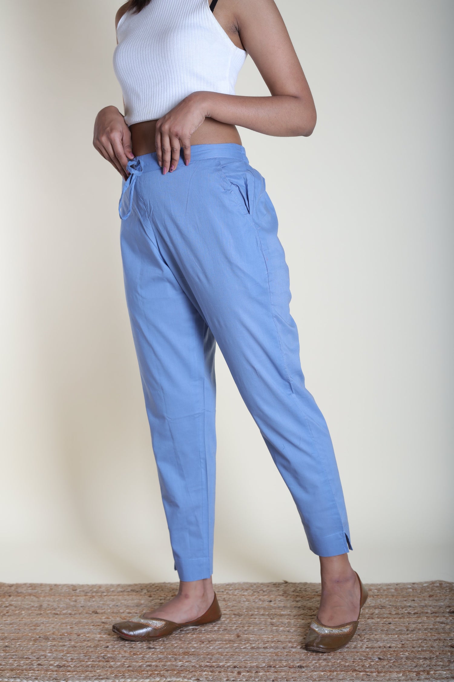 Cotton Pants | Ray-Ethnic