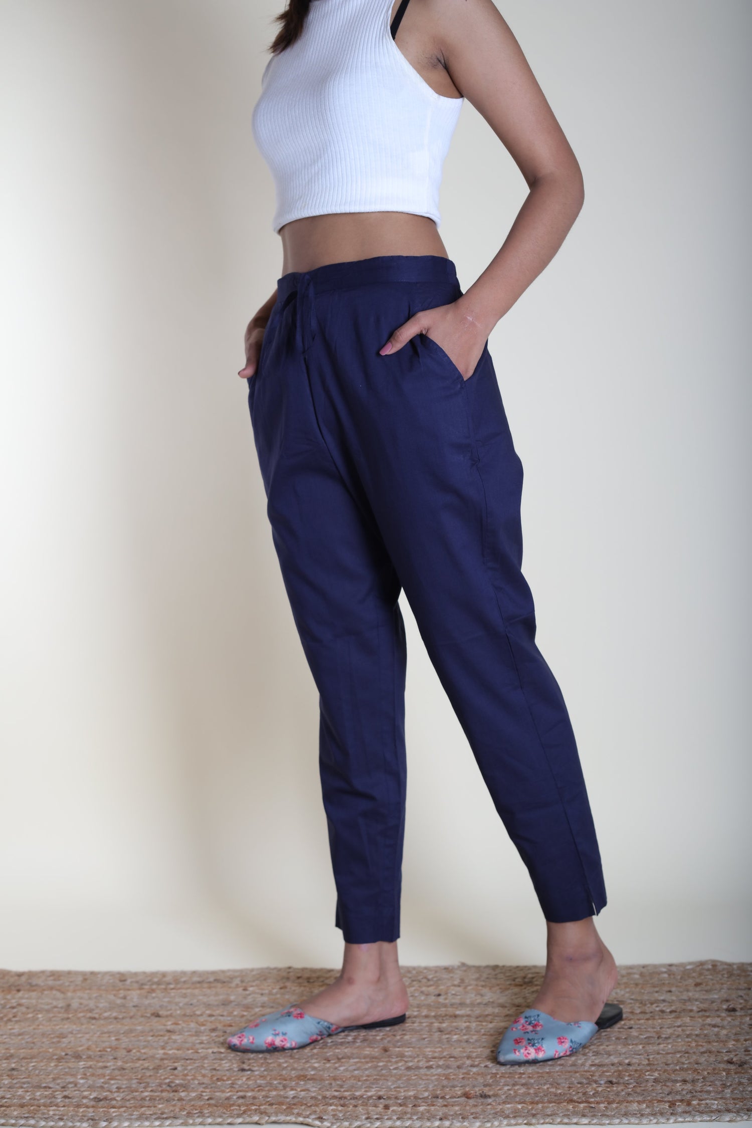 Cotton Pants | Ray-Ethnic