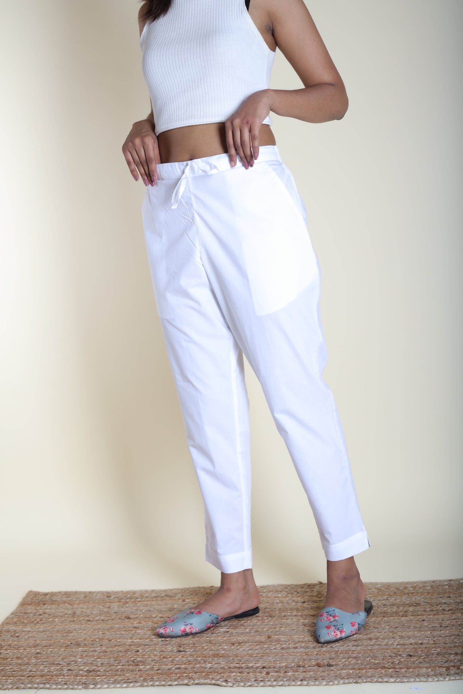 Cotton Pants | Ray-Ethnic
