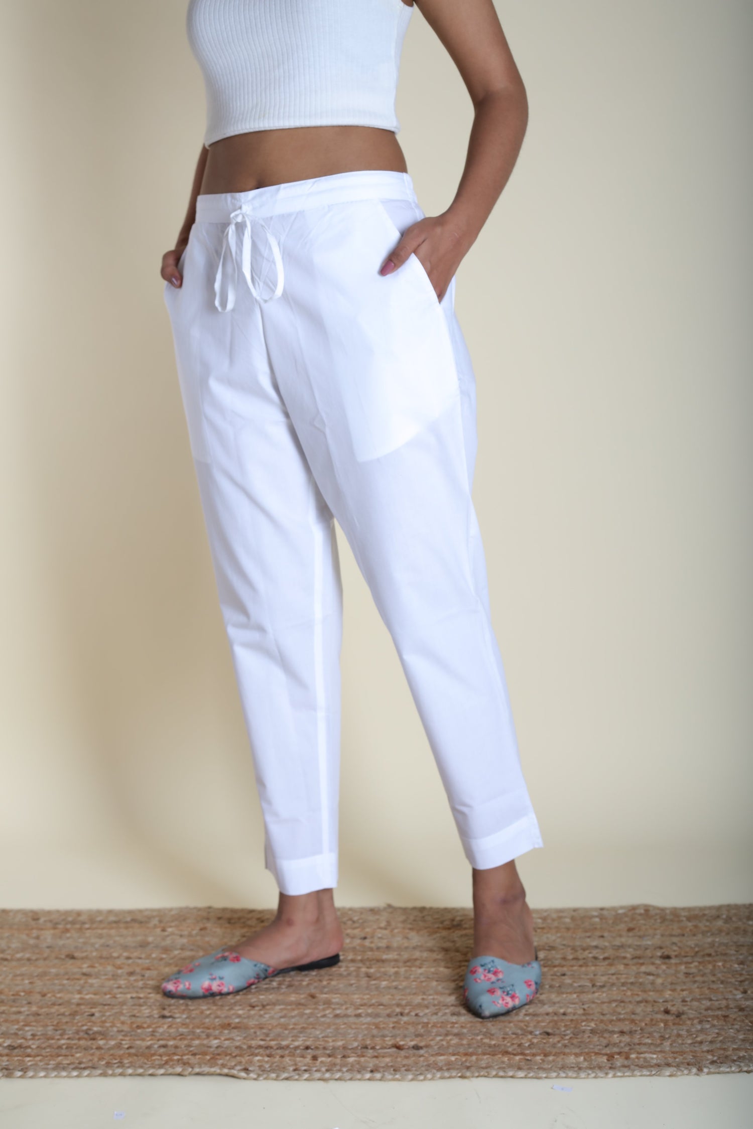 Cotton Pants | Ray-Ethnic