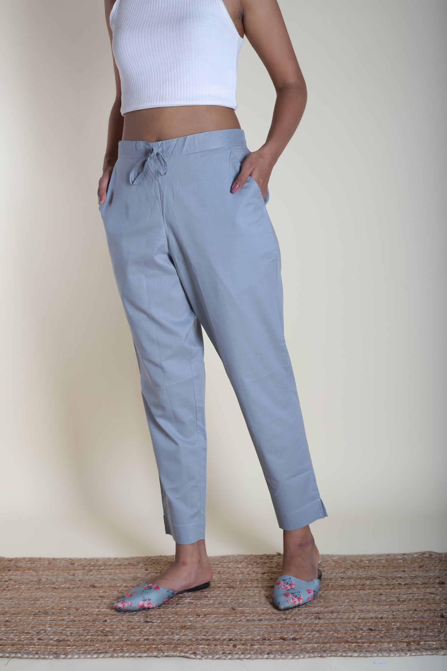 Cotton Pants | Ray-Ethnic
