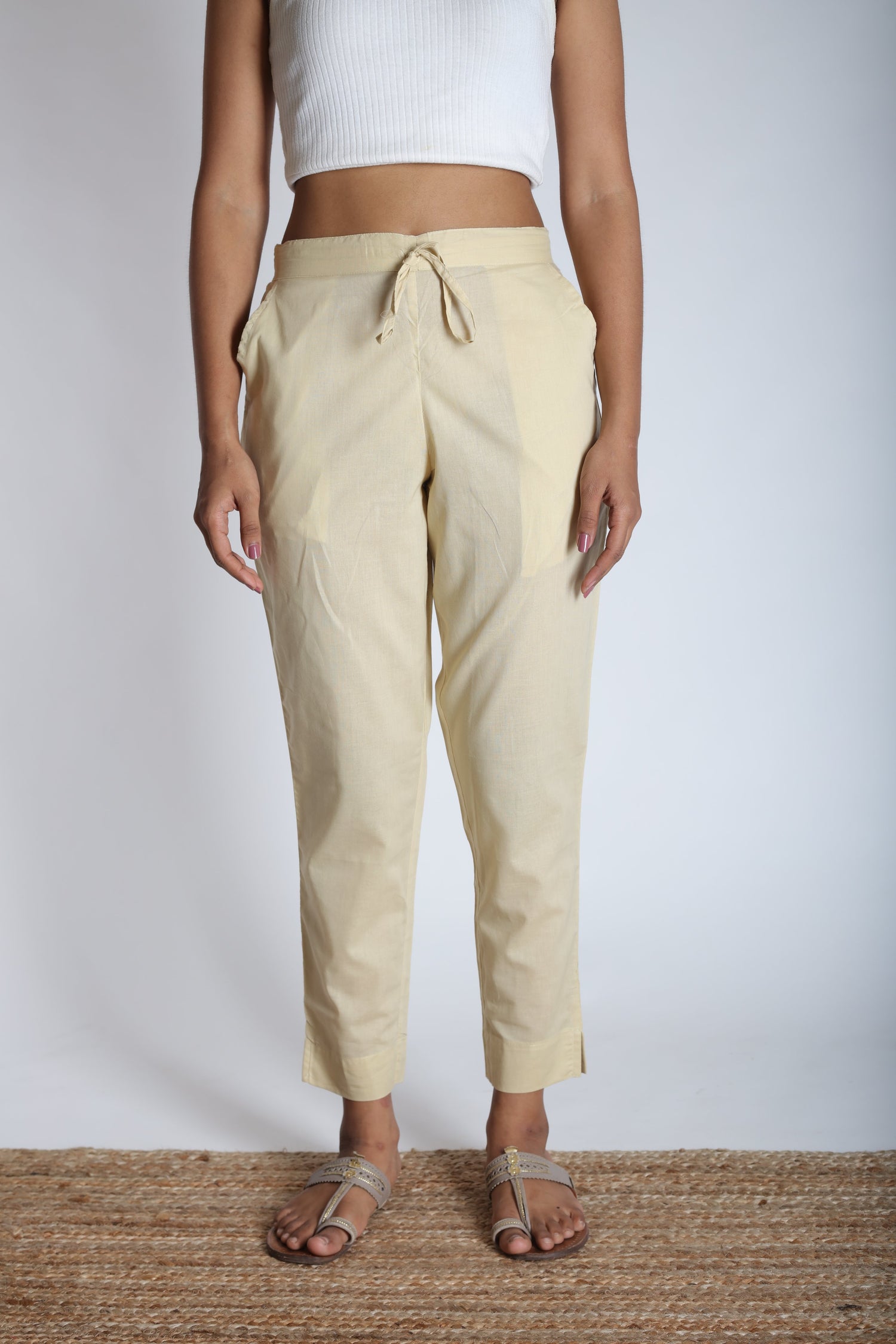 Cotton Pants | Ray-Ethnic