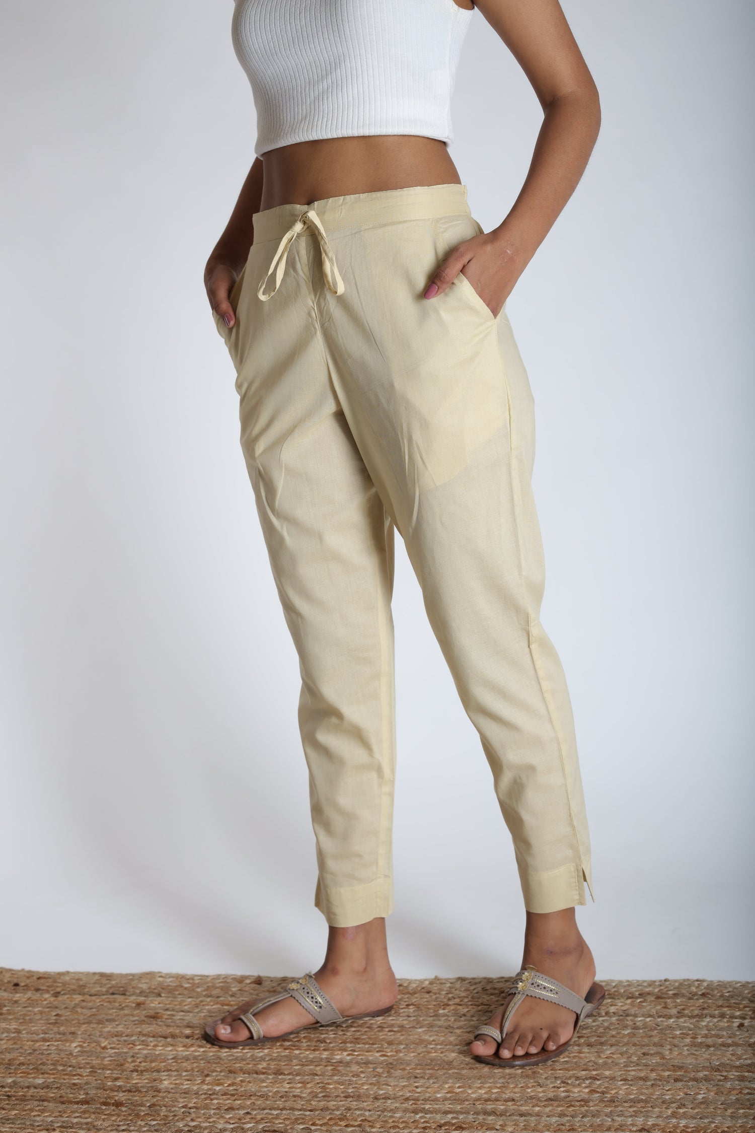Cotton Pants | Ray-Ethnic