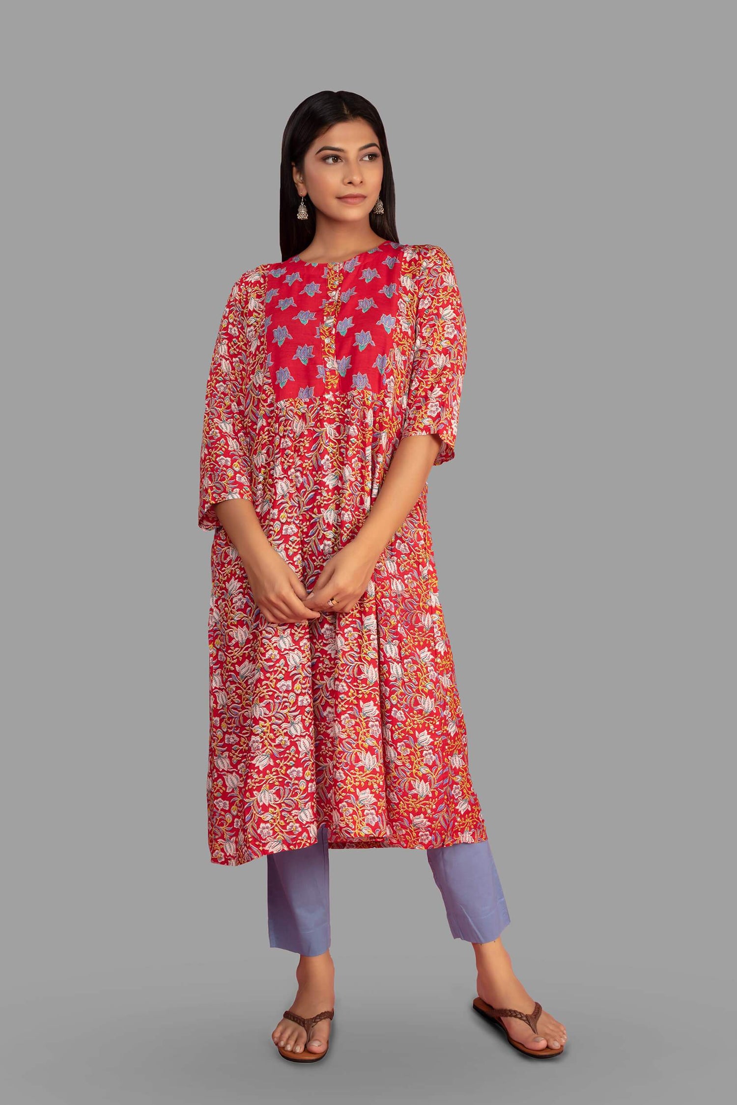 Cotton Pants | Ray-Ethnic