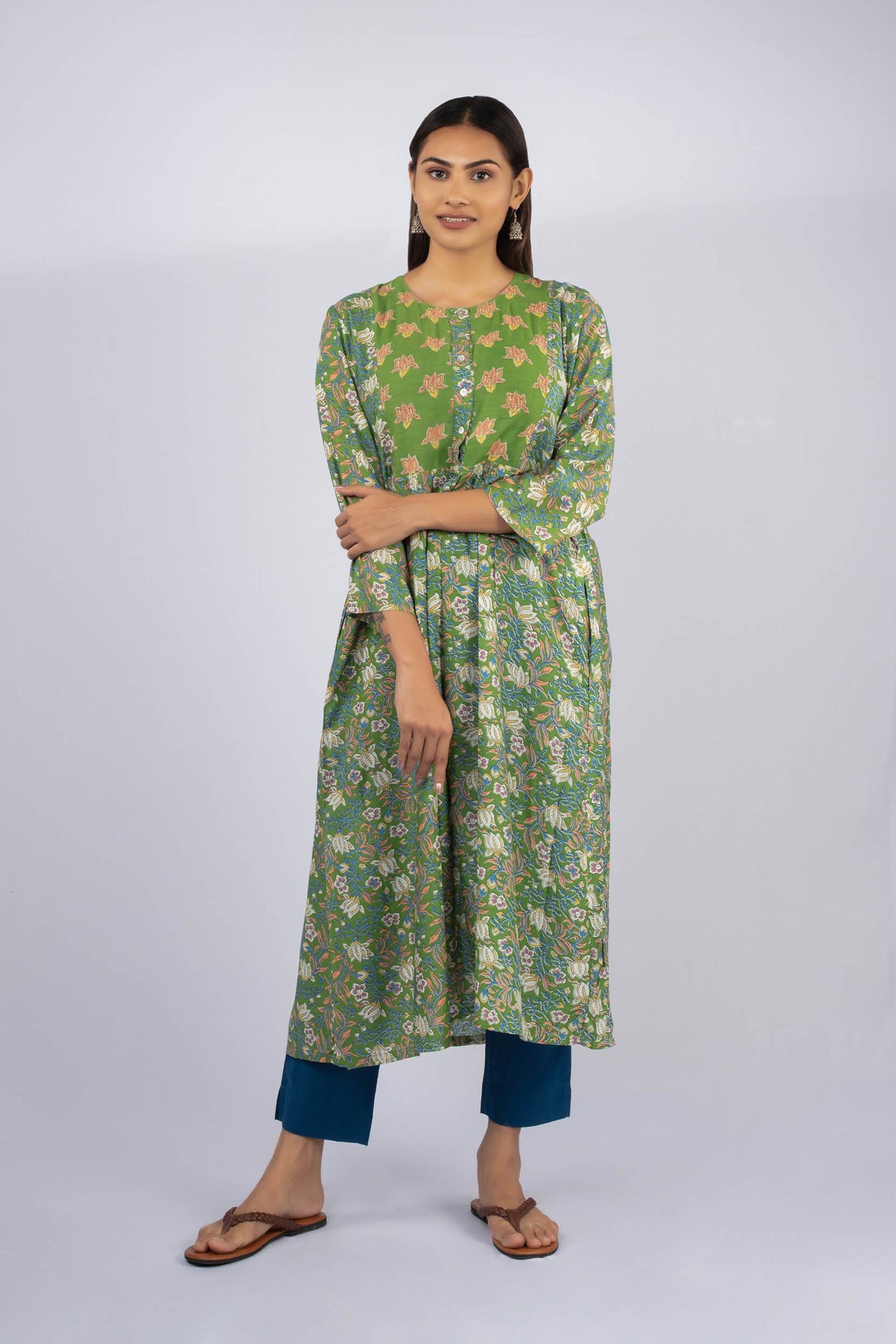 Cotton Pants | Ray-Ethnic