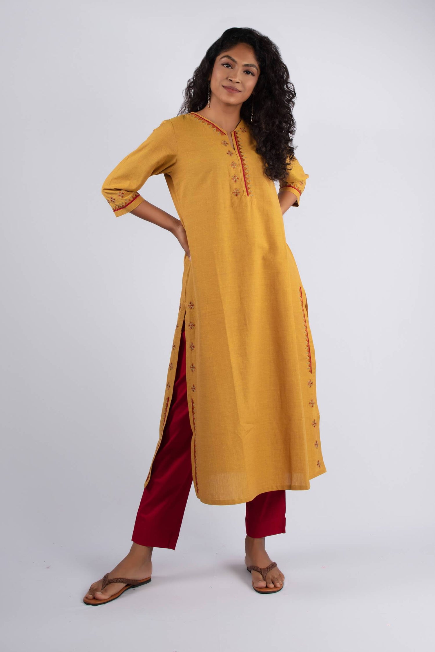 Cotton Pants | Ray-Ethnic