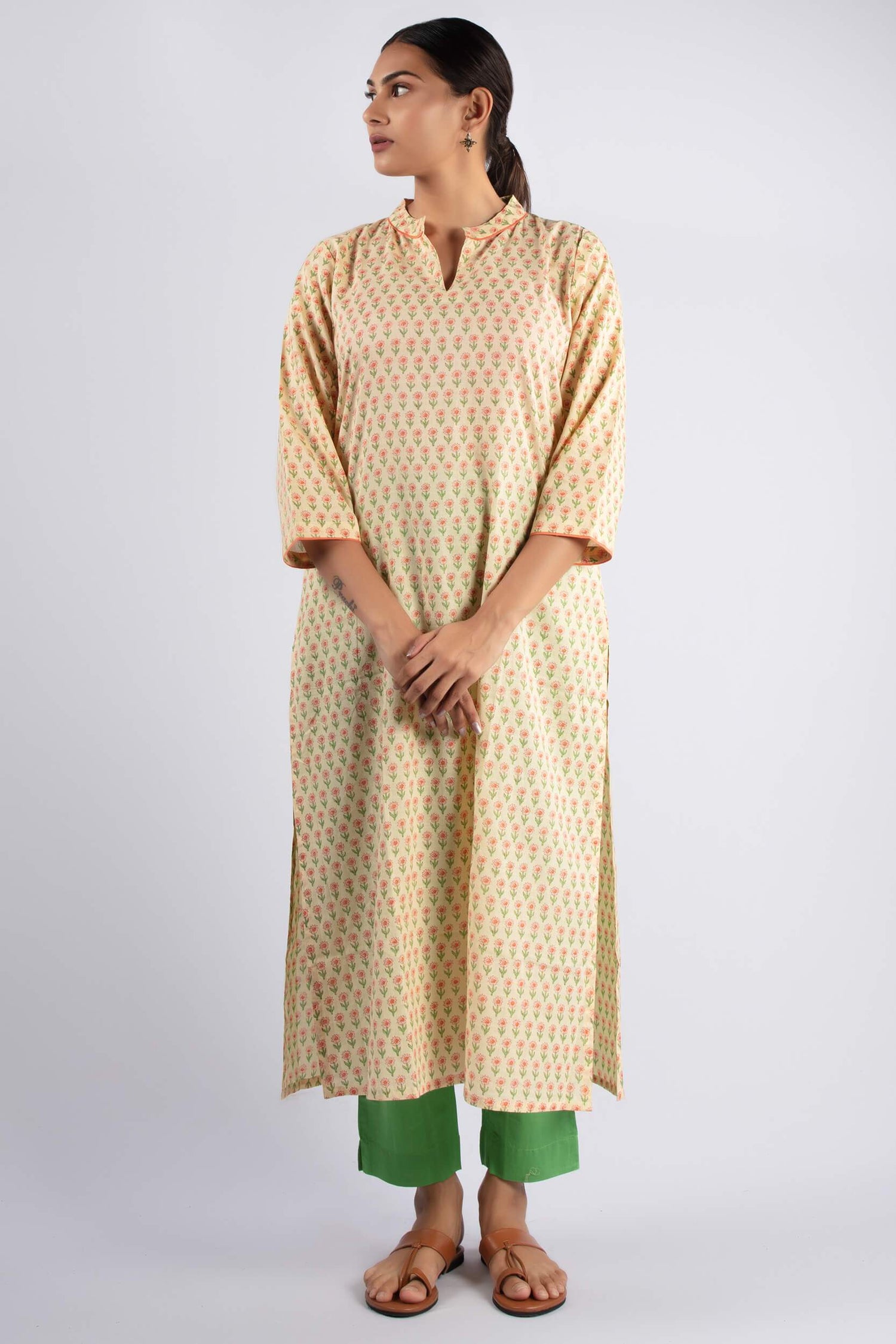Cotton Pants | Ray-Ethnic