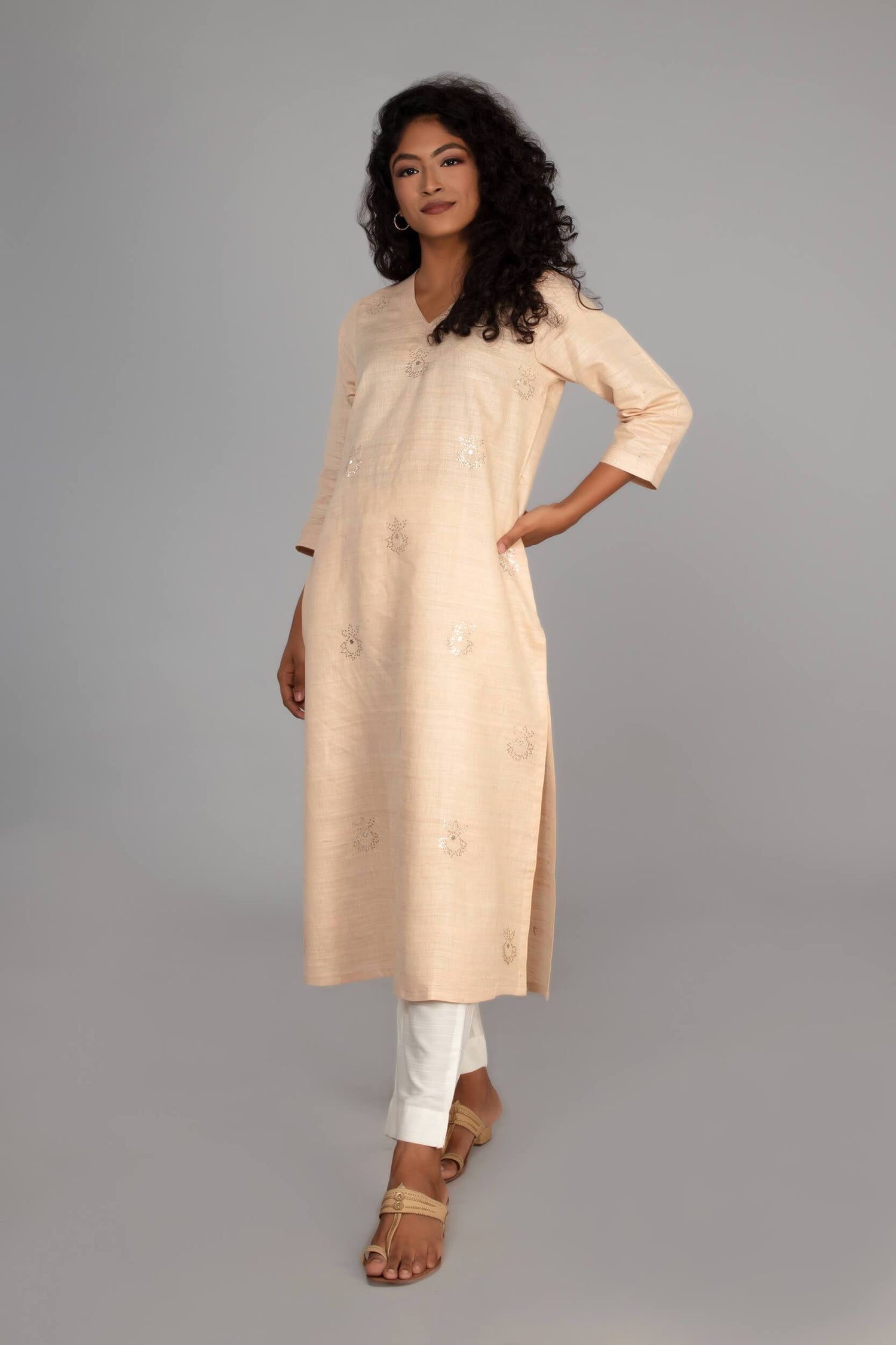 Slub Silk Pants | Ray-Ethnic
