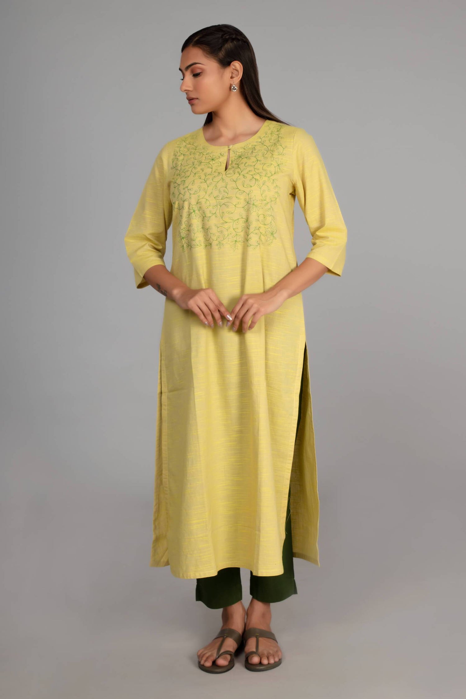 Cotton Pants | Ray-Ethnic