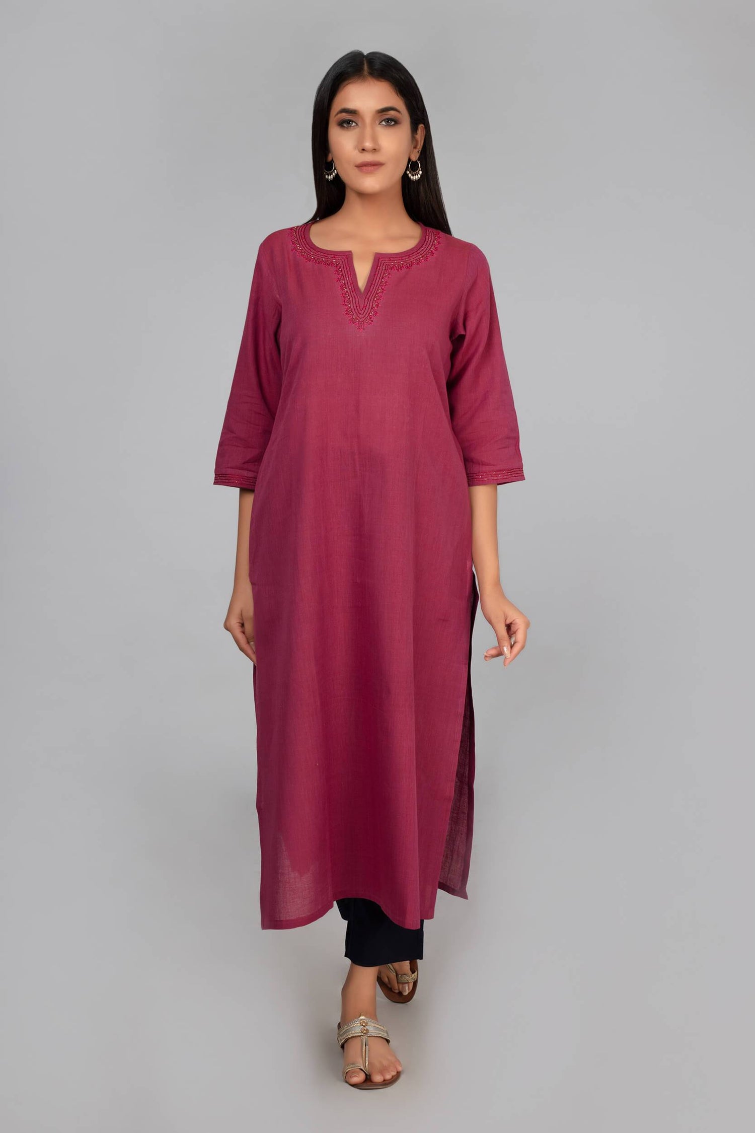 Cotton Pants | Ray-Ethnic