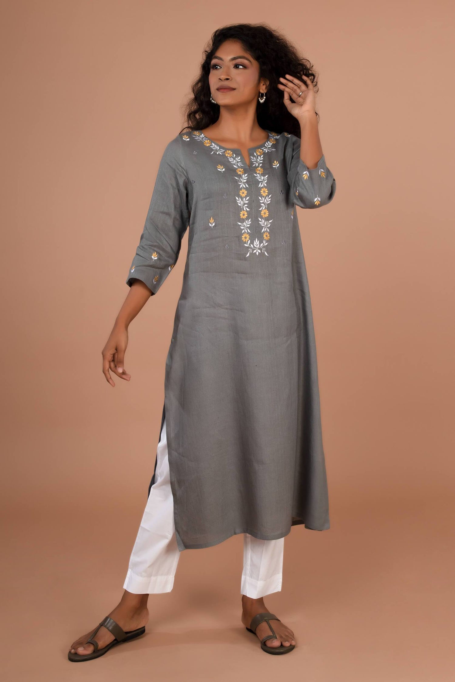 Cotton Pants | Ray-Ethnic