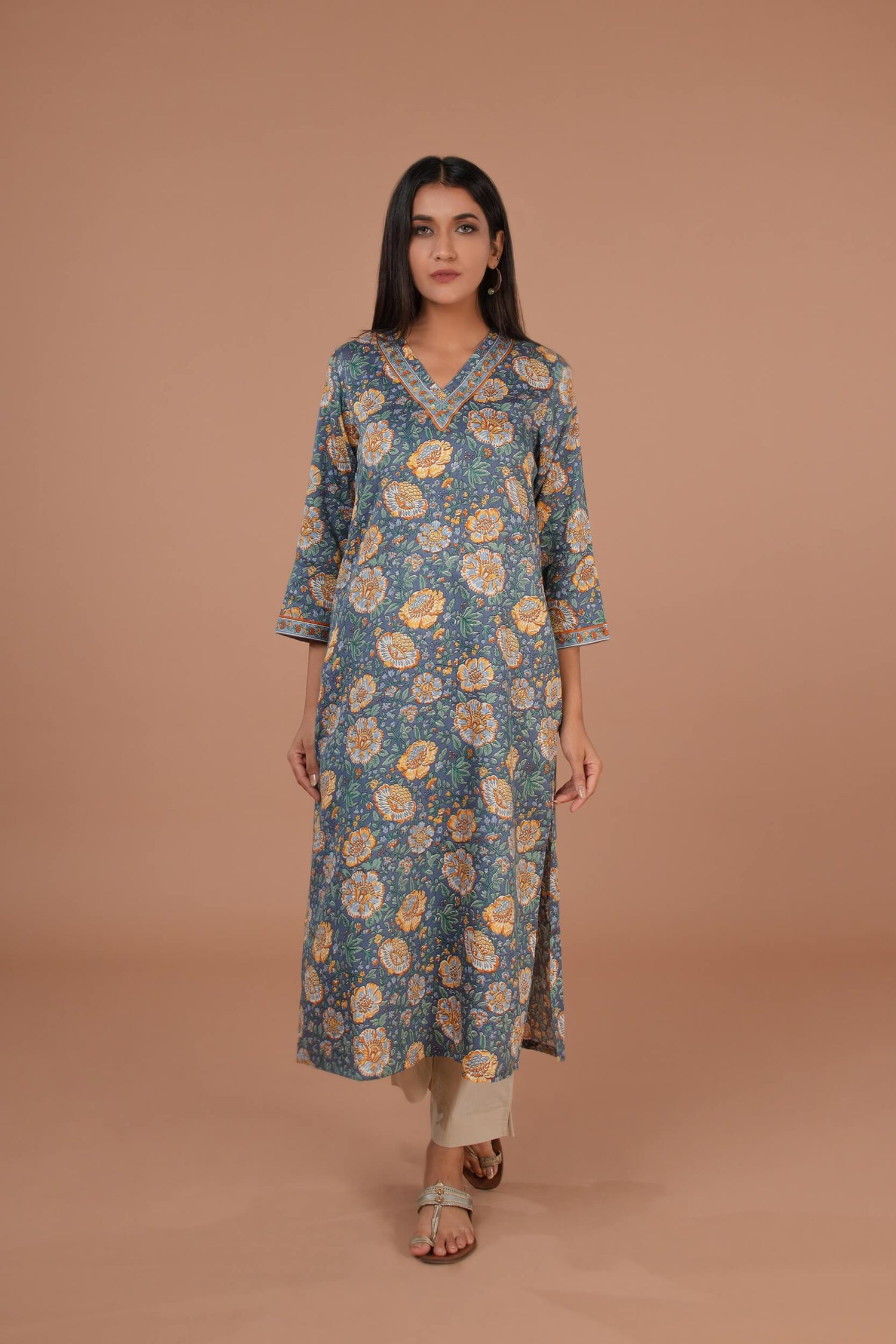 Cotton Pants | Ray-Ethnic