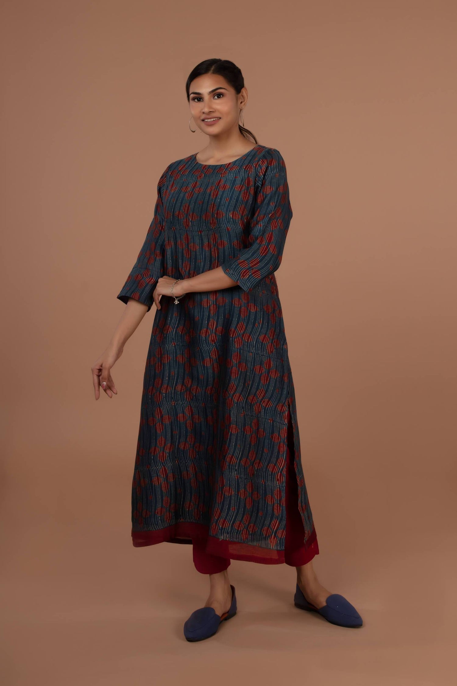 Slub Silk Pants | Ray-Ethnic