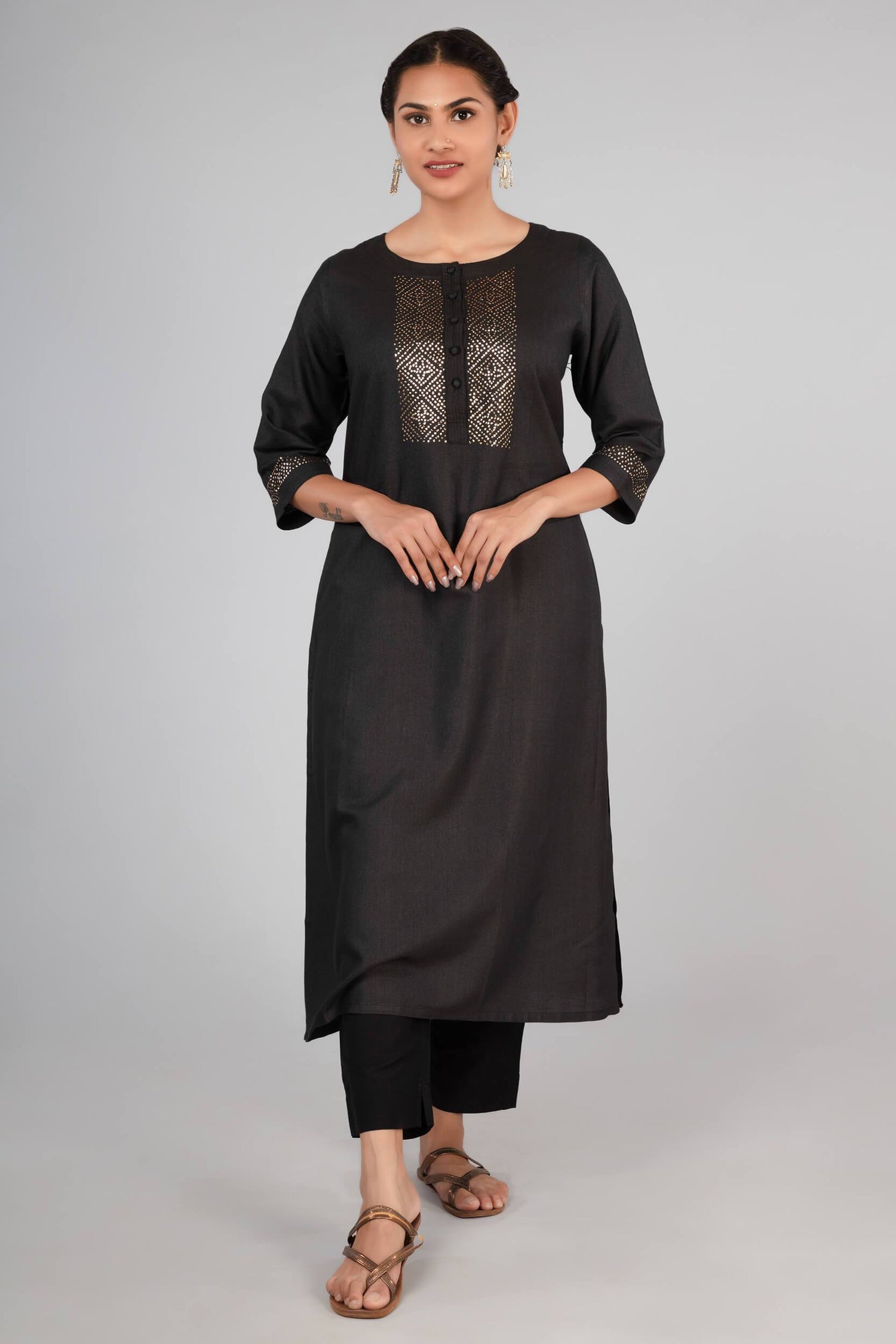 Slub Silk Pants | Ray-Ethnic