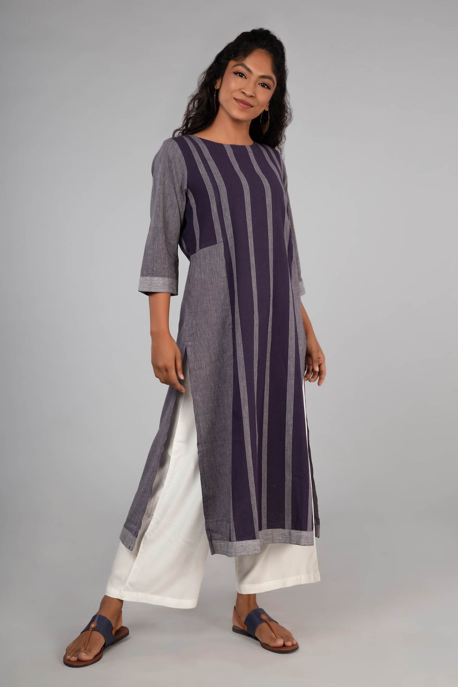Loose Viscose Pants | Ray-Ethnic