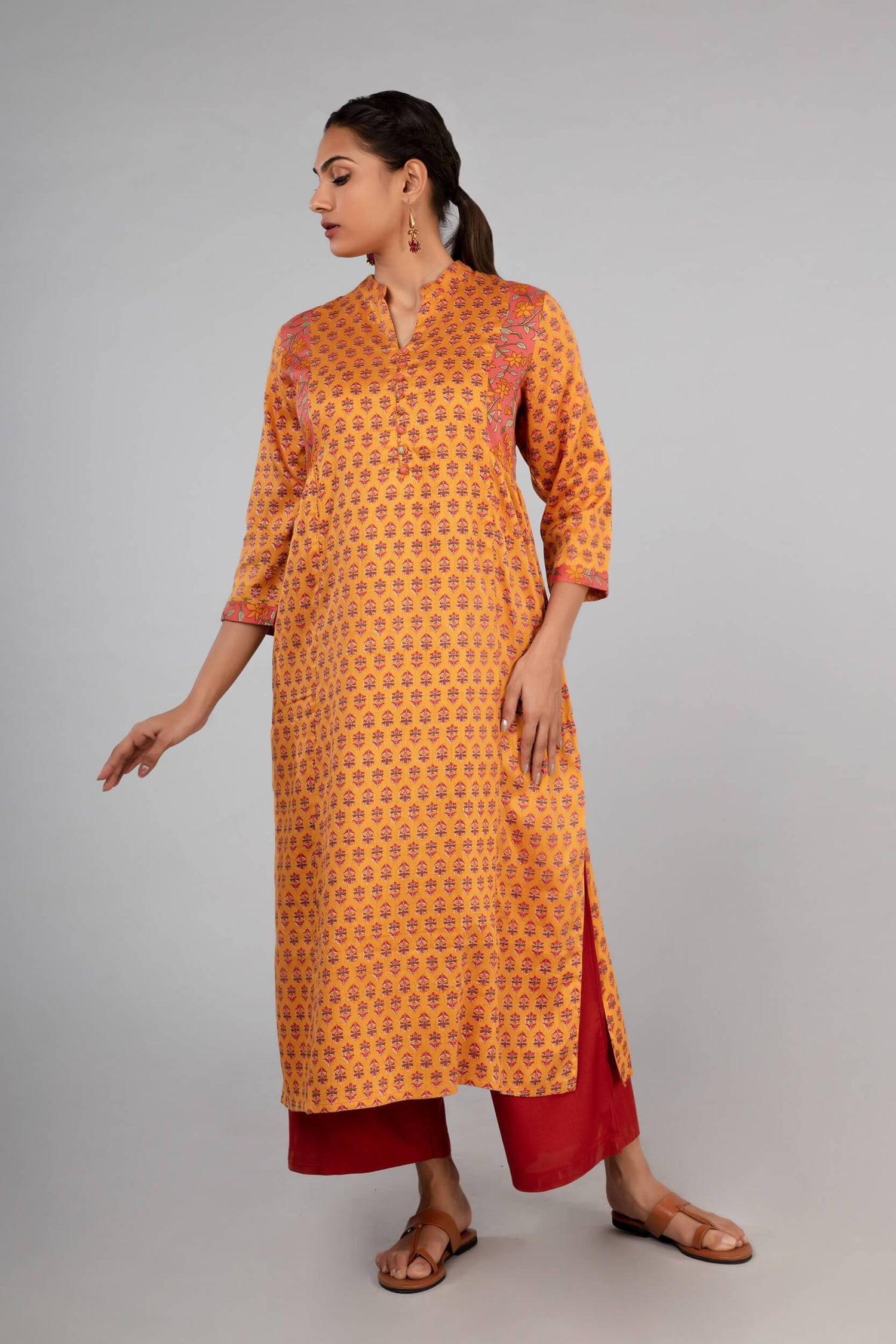 Loose Viscose Pants | Ray-Ethnic