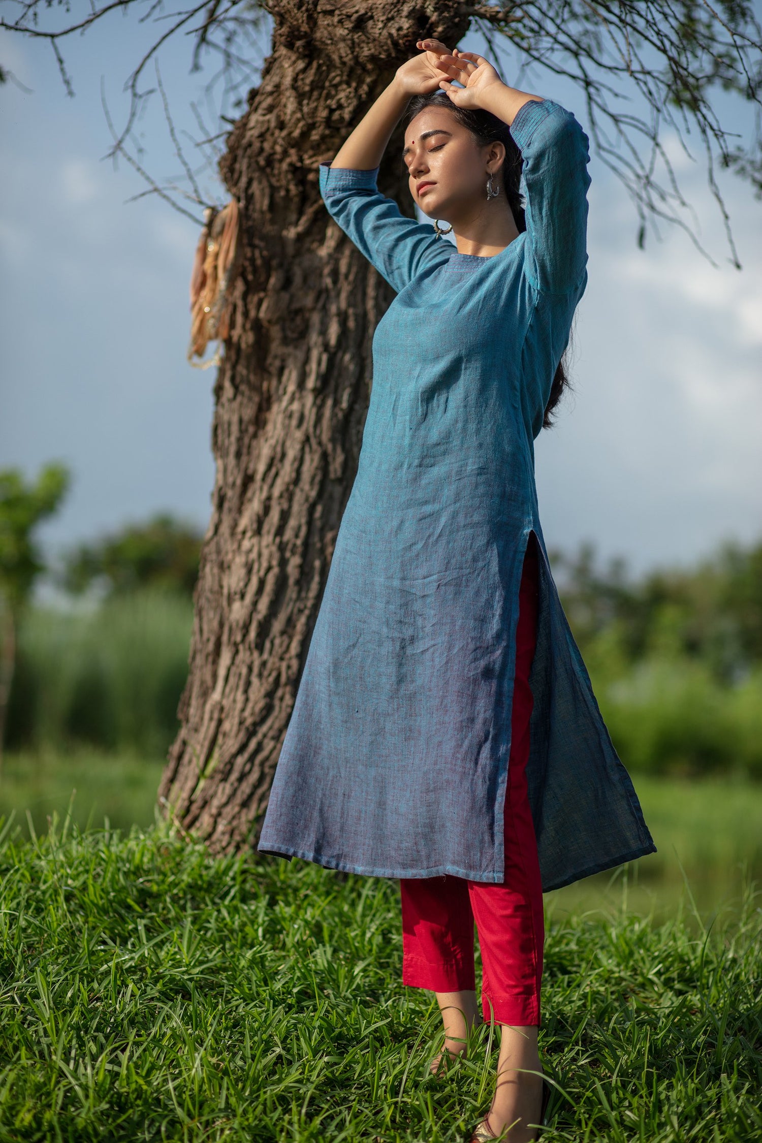 Cotton Pants | Ray-Ethnic